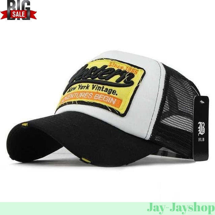 Topi Trucker Baseball Cap Snapback NY PROMO