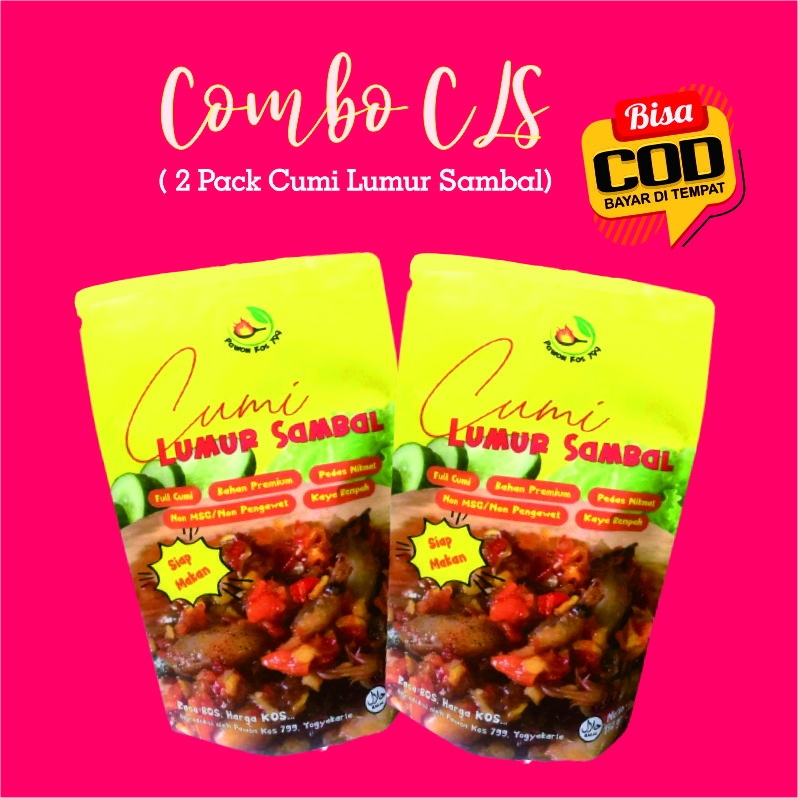 

2 Pack OSENG CUMI by PAWONKOS799 - Cumi Lumur Sambal 150gr FULL cumi / Makanan Halal / Bisa COD / Pedas Nikmat gak bikin perut panas / BERGARANSI / sambal cumi / sambel cumi / cumi pedas