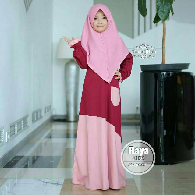 Gamis anak n koko anak raya faniahijab