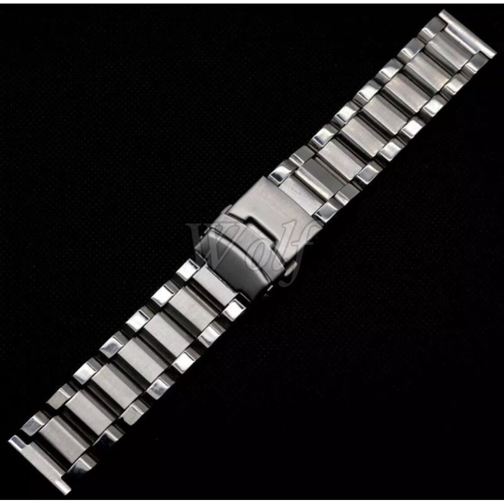 AKSESORIS HP MURAH Moto 360 / Lg Urbane / Lg G Watch / Zenwatch / Pebble Time Silver Strap 22mm