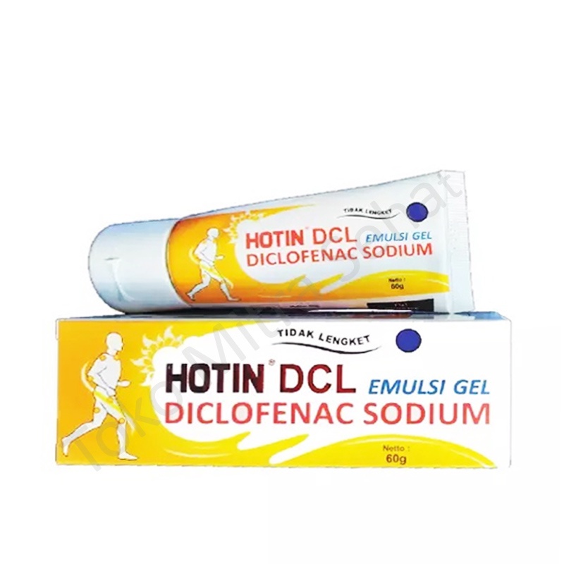 HOT IN DCL TUBE 60gr / HOTIN DCL / REMATIK / REUMATIK / MEMAR / KESELEO / PEGAL LINU / NYERI OTOT / 