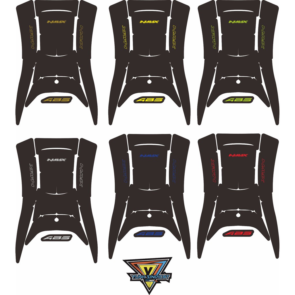 Tank Pad All New Nmax 2020 No Timbul - Stiker Pelindung Deckpad Tangki Bensin Motif Polos