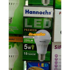HANNOCHS LAMPU LED 5 WATT BERKUALITAS