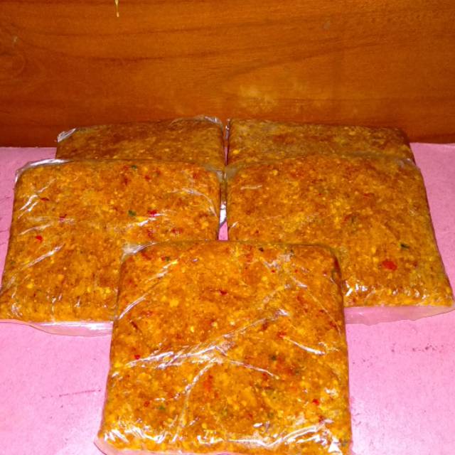 

Sambal pecel enak pedas sedang 100 gr