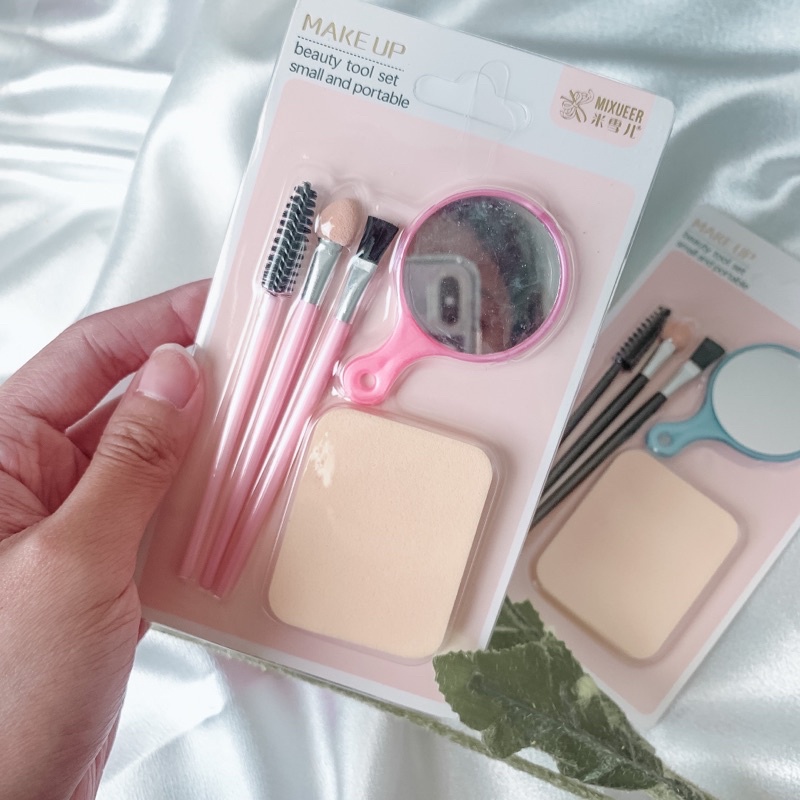 MAKEUP SET 5 in 1, MAKEUP SET MINI UNTUK TRAVELLING, MAKEUP SET MURAH
