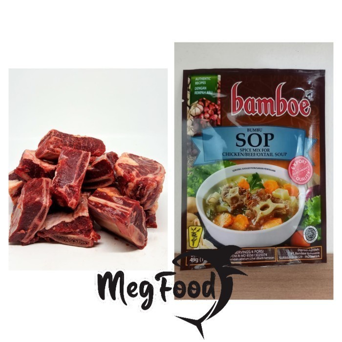 

Paket Iga 500 gram + Bamboe SOP 49 Gram