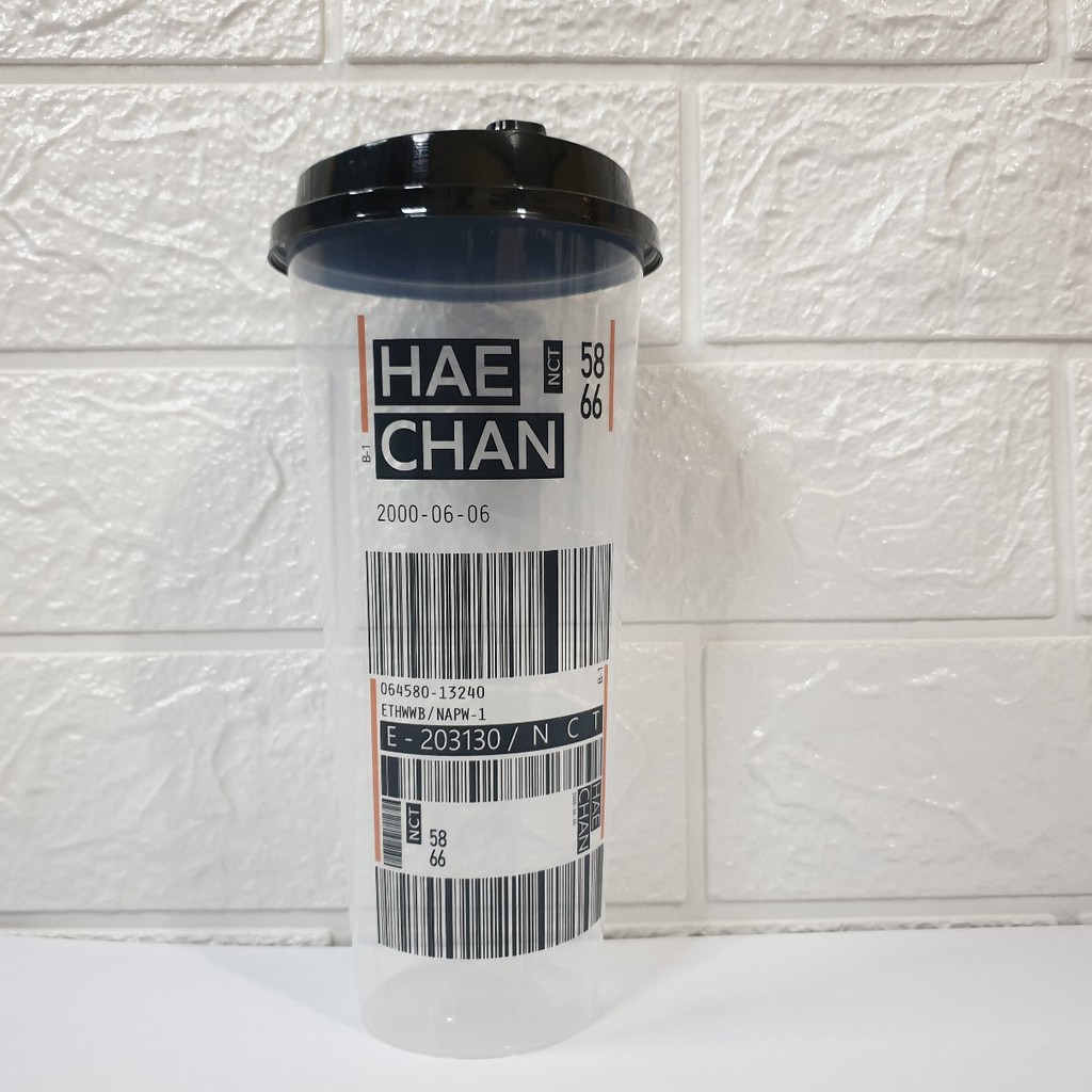 [ MHN BACA DESKRIPSI PRODUK ] Reusable Cup edisi BARCODE NCT (READYSTOK)