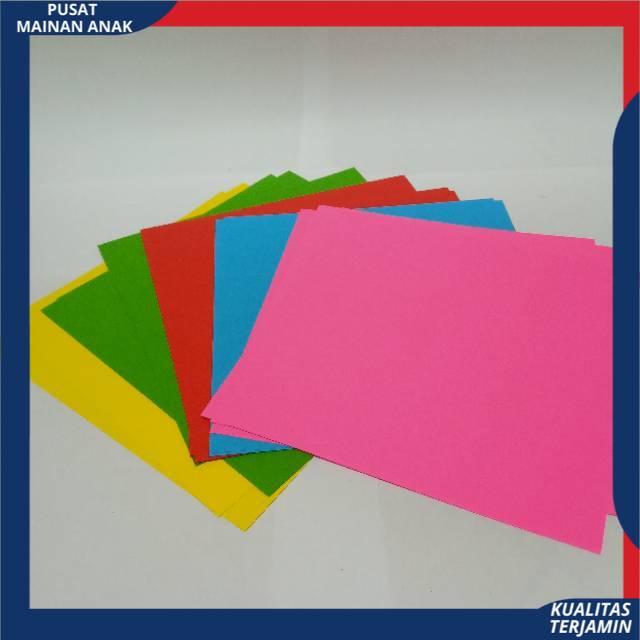 ( PROMO ) SATU PACK (ISI 25 LEMBAR ) ORIGAMI KERTAS LIPAT DUA SISI FORTE 16 X 16 DOUBLE FACE GROSIR