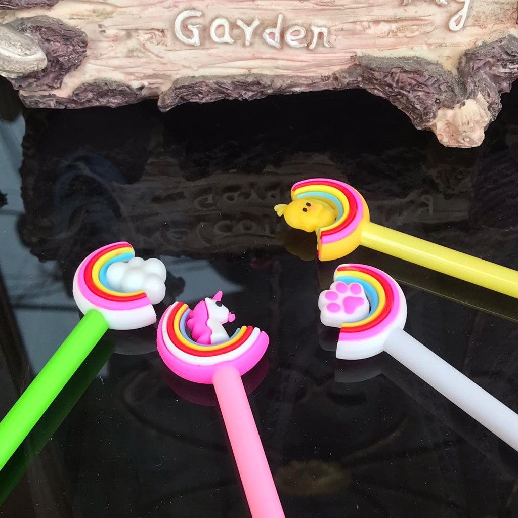 

PULPEN RAINBOW BIRD PENA BURUNG PEN PELANGI GEL MURAH READY GROSIR COD