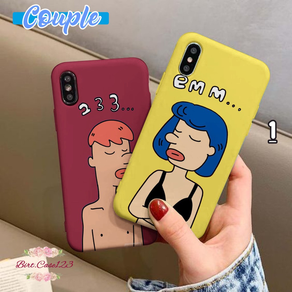 SOFTCASE COUPLE OPPO VIVO XIAOMI SAMSUNG REALME IPHONE ALL TYPE BC5723