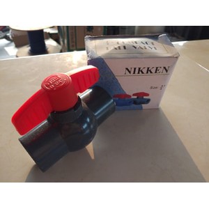 3/4" Ball Valve / Ballvalve / Stop Keran-Stop Kran Stopkran PVC NIKKEN