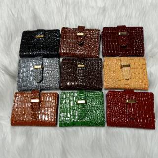 DOMPET KARTU GAWANG BUAYA DOMPET KARTU  FASHION WANITA IMPORT BATAM MURAH TEMPAT KARTU