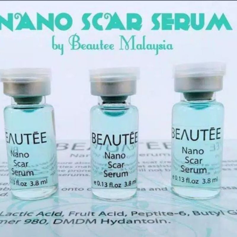 BEAUTEE SERUM WAJAH  ECERAN1 BTL/ NANO SCARS/ GOLD 24K/ CAVIAR/ CALMING/ HYDRO LIGHTENING