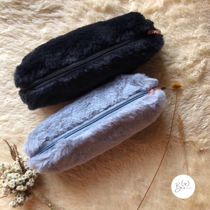 

Murah Tempat Pensil Bahan Bulu Fluffy Fur Murah
