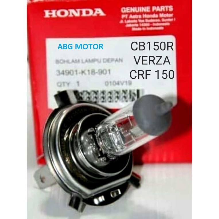 BOHLAM BOLA LAMPU REFLEKTOR DEPAN CB150R CB 150 R VERZA MEGAPRO MONO CRF 150 ORIGINAL