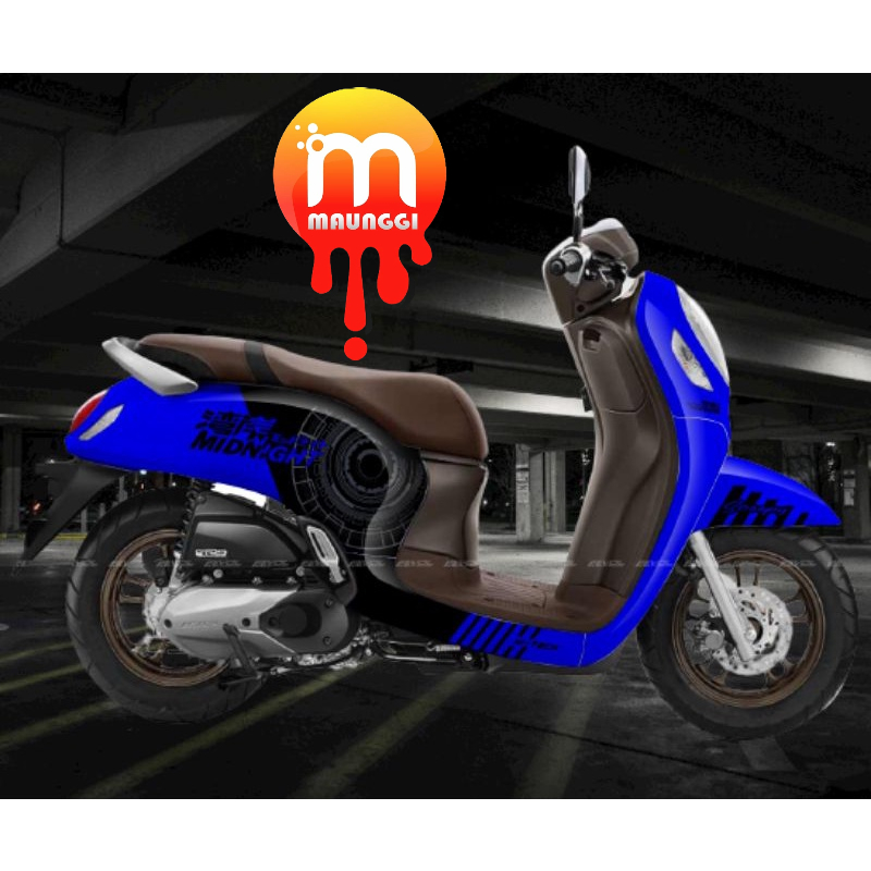 Decal scoopy new full body Striping honda scoopy terbaru tahun 2021 2022 stiker motor sticker varias