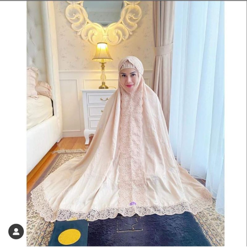 Mukena rukoh rukuh bordir renda brokat satin Velvet Rabbani elzatta Zoya arrafi