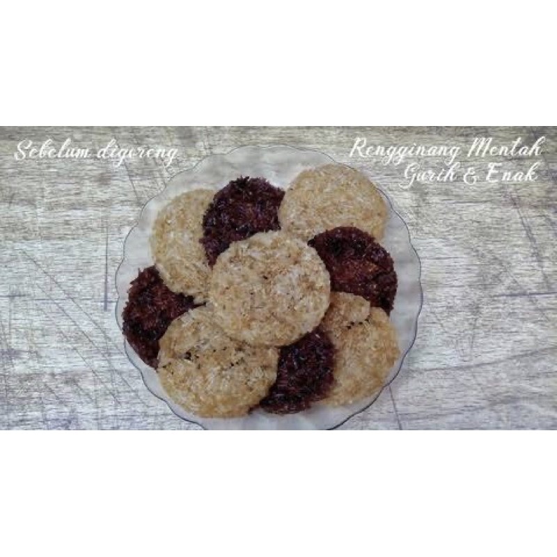 

TERMURAAAH Rengginang Terasi (Mentah) Tinggal Goreng