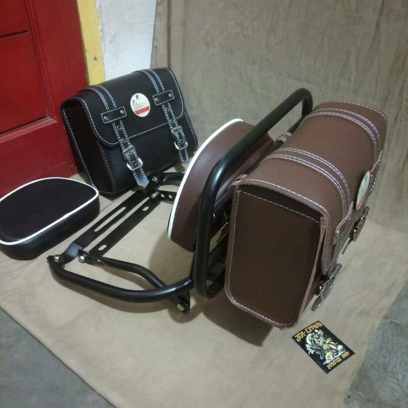 Back Rack Vespa Excel exlusive px Aksesoris Vespa klasik / BackRack