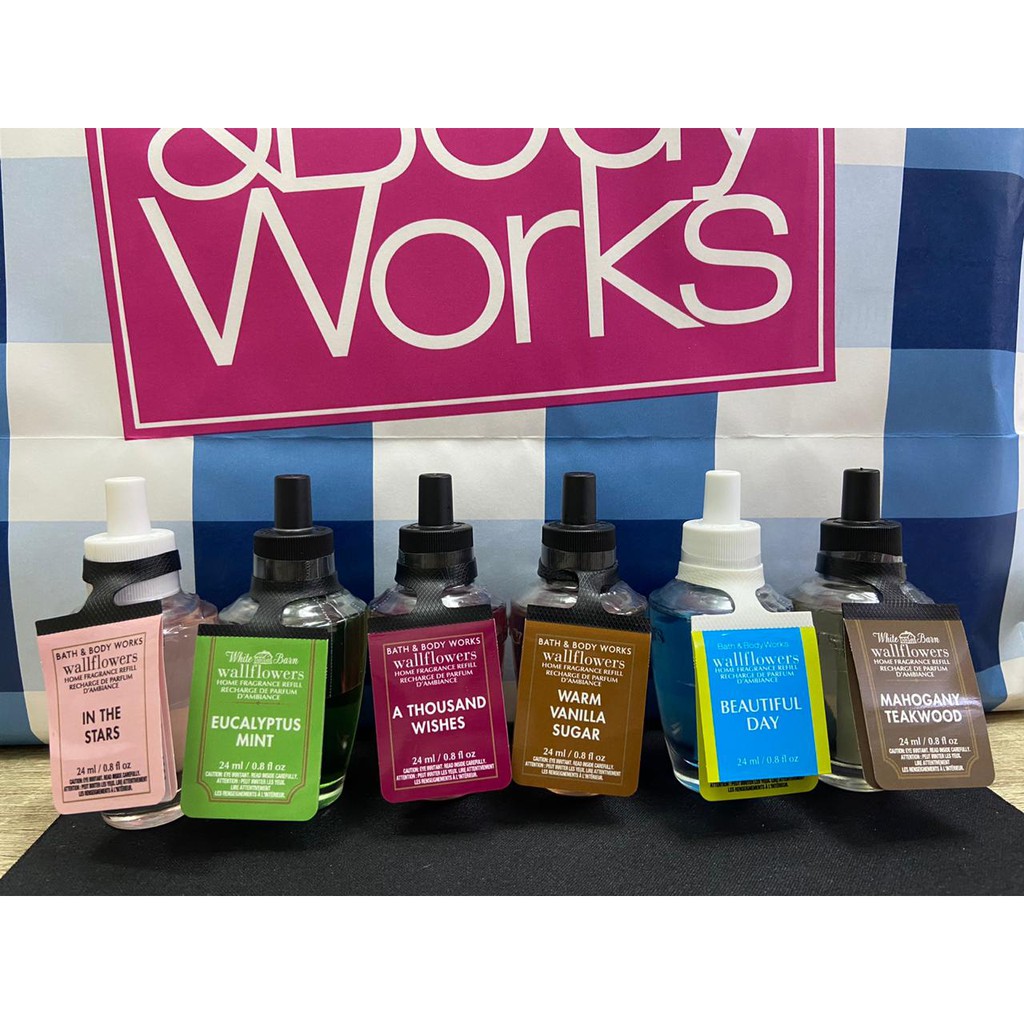 Bath and Body Works BBW Wallflower Wallflowers Home Fragrance Refill Shopee Indonesia