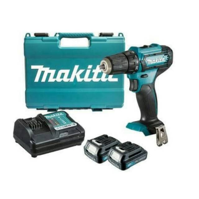 Mesin Bor Cas 10mm Drill Impact Beton Cordless MAKITA DF 333 DF333 DWYE/HP 333 HP333DWYE Makita