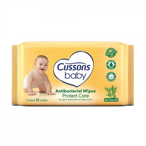 Cussons Baby Wipes 50's