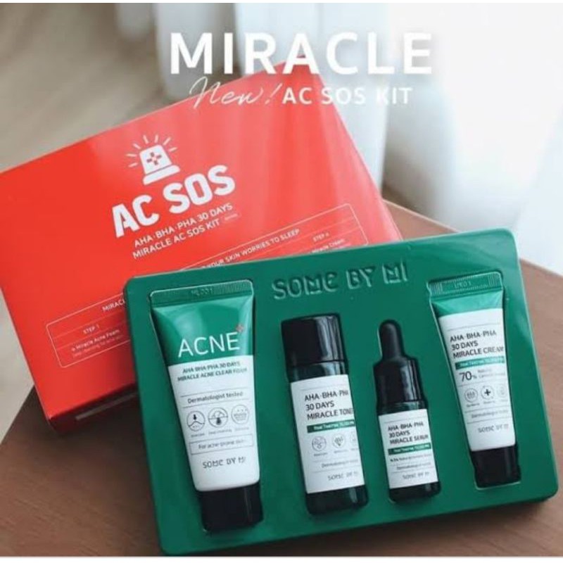 SOMEBYMI SOME BY MI - AHA BHA PHA 30 Days Miracle AC SOS STARTER Kit 4ea KOREA