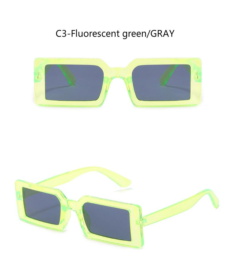 2021 new box ins trend fashion retro street photography sunglasses