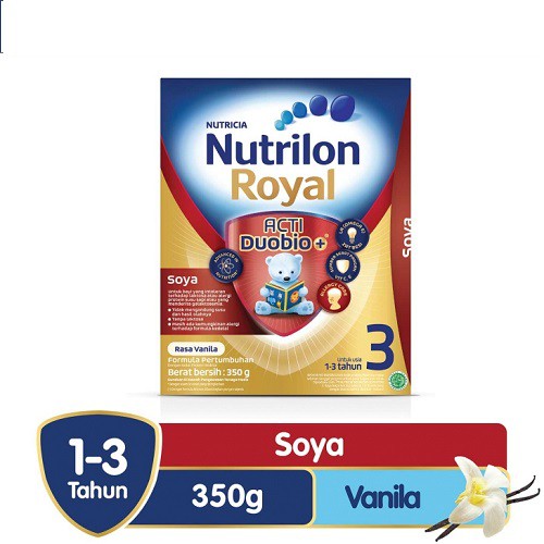 Nutrilon royal soya 3 350gr rasa vanila