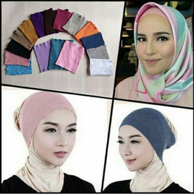 BANDANA RAJUT / Bando Ciput Rajut Anti Pusing