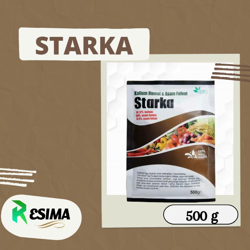 STARKA 500 g (kalium humat dan asam fulvat) pembenah tanah dan penyedia phospat