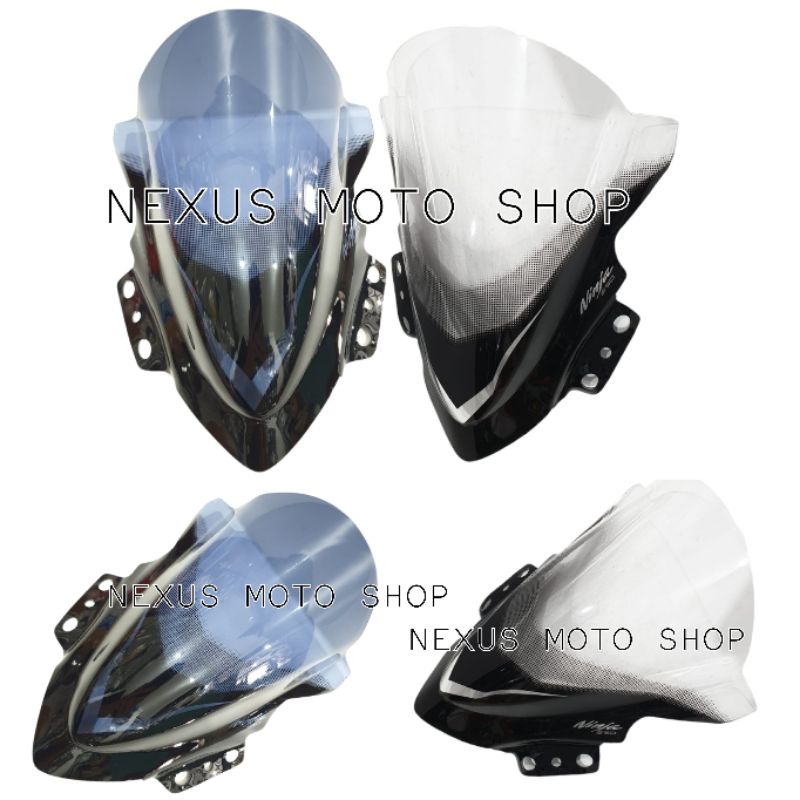 windshield carbon ninja250sl windshield ninja250 mono visor rr mono