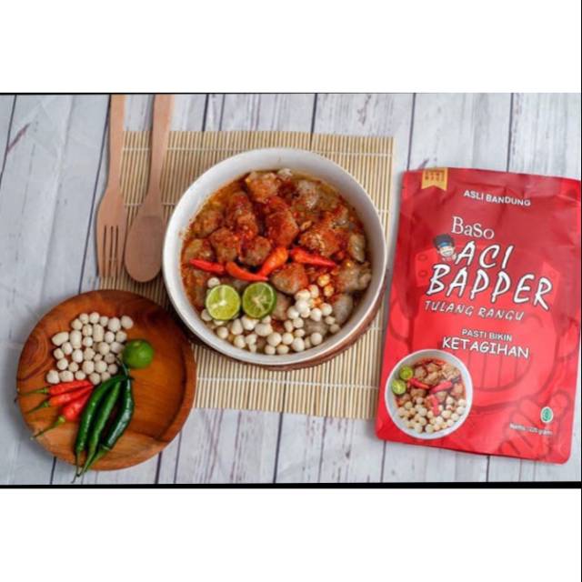 

Baso aci bapper tulang rangu original