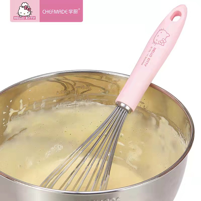 Hello Kitty Chefmade KT7007 Whisk Whisker Pengocok Kocokan Telur Pink