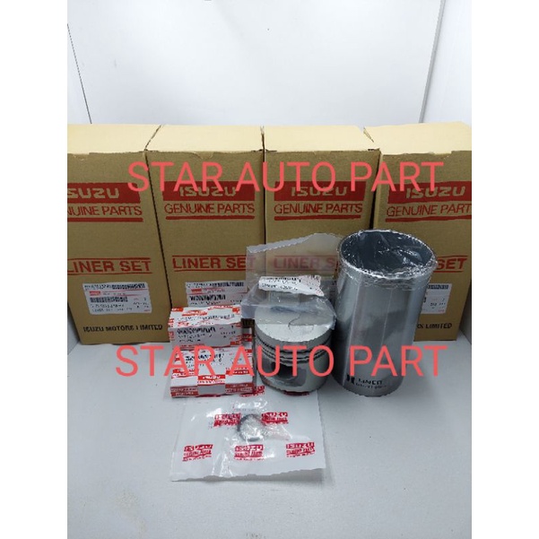 LINER KIT PISTON RING FURING BORING ISUZU PANTHER 2.3