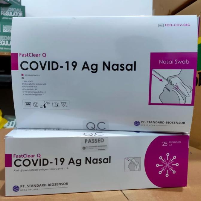 Biosensor fastclear q test antigen naso dan nasal