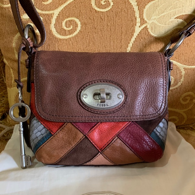 Fossil Maddox Dark Patchwork