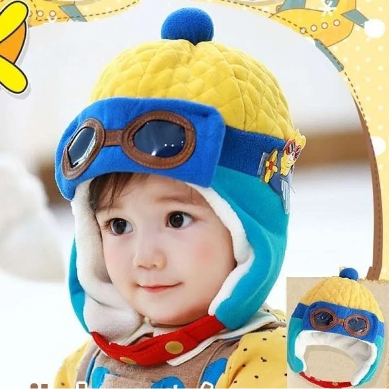 Topi Pilot Anak Korean Pilot Hat - 3875-C