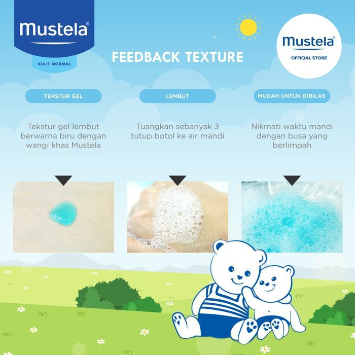 MUSTELA MULTI SENSORY BUBBLE BATH 200ML