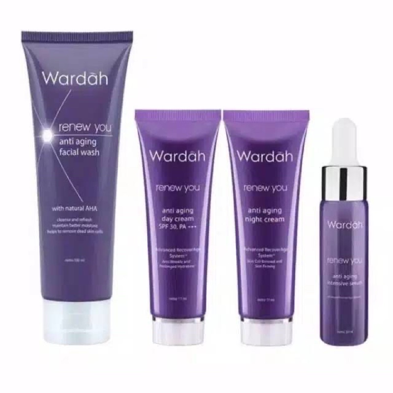 Wardah Paket Renew You  ( 5 Item D/N 15 - E/C - F/W - SERUM )