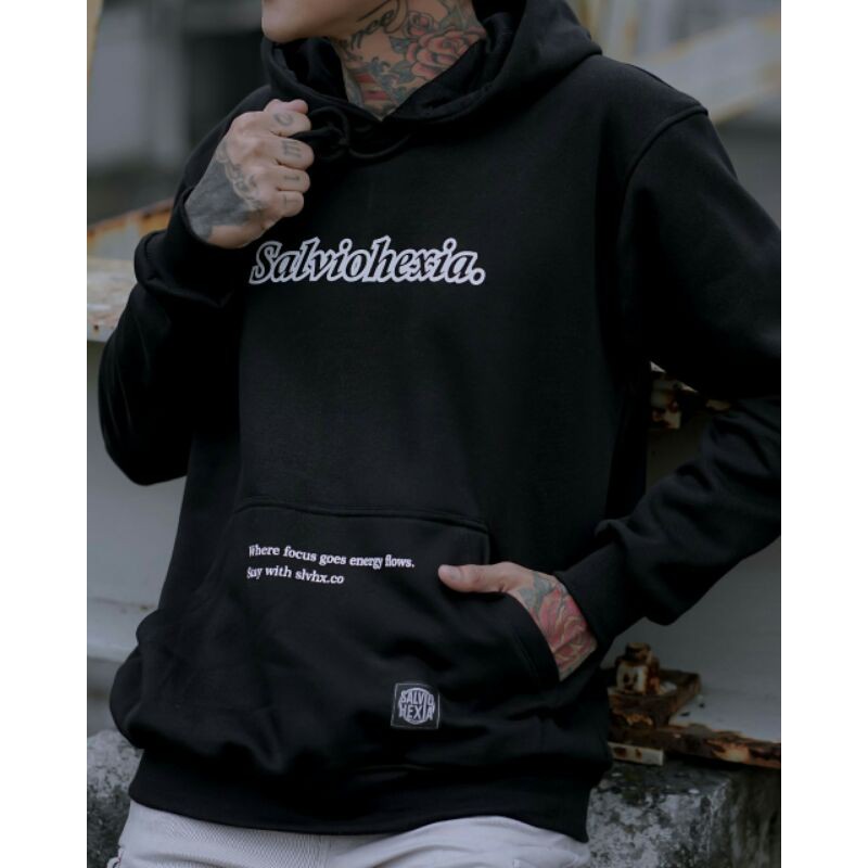 Sweater Salviohexia Sweater Hoodie Naga Salvio Hexia Sweater Pria