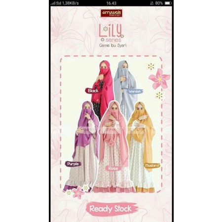 GAMIS LILY VOL 1 by ARRUWAIS