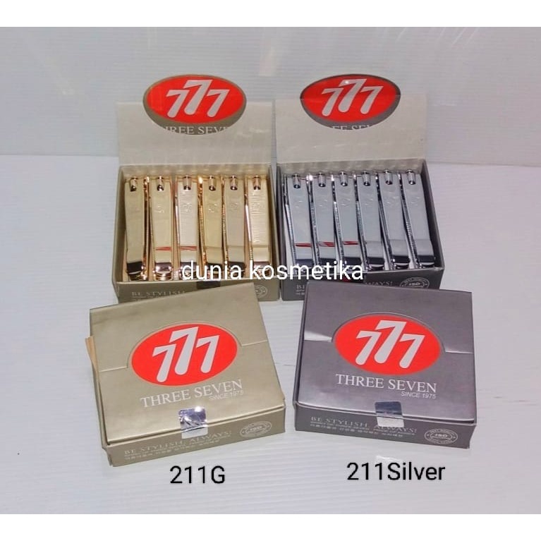 Gunting Kuku 777 Original Made in Korea 211 Ukuran Besar