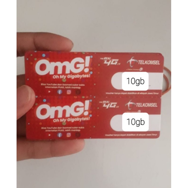 Voucher Telkomsel 10gb Jatim