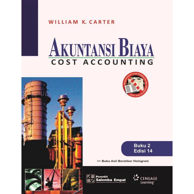 PAKET 2 BUKU AKUNTANSI BIAYA COST ACCOUNTING EDISI 14 JILID 1 DAN 2 WILLIAM K CARTER-Jilid 2