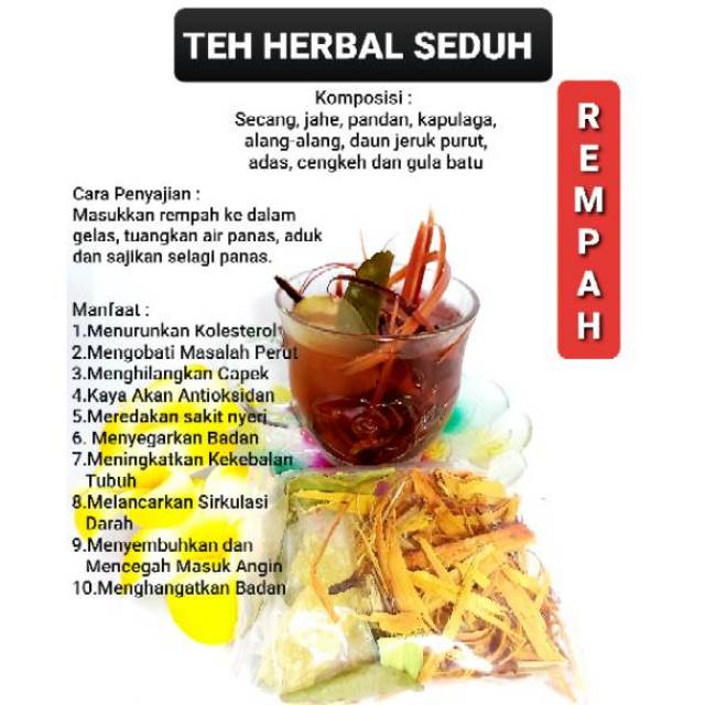 

Teh Herbal Rempah anti virus
