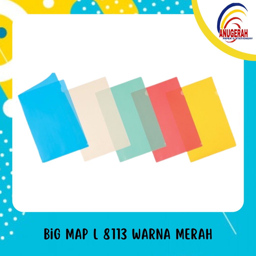 

BIG MAP L 8113 WARNA MERAH (PCS)