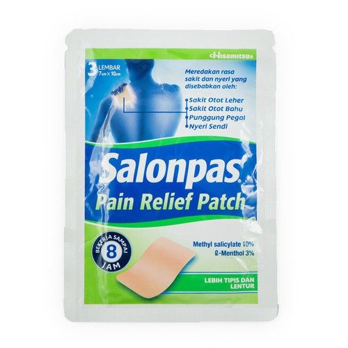 Salonpas Koyo Pereda Nyeri Otot & Sendi Pain Relief Patch (Isi 3 Lembar)