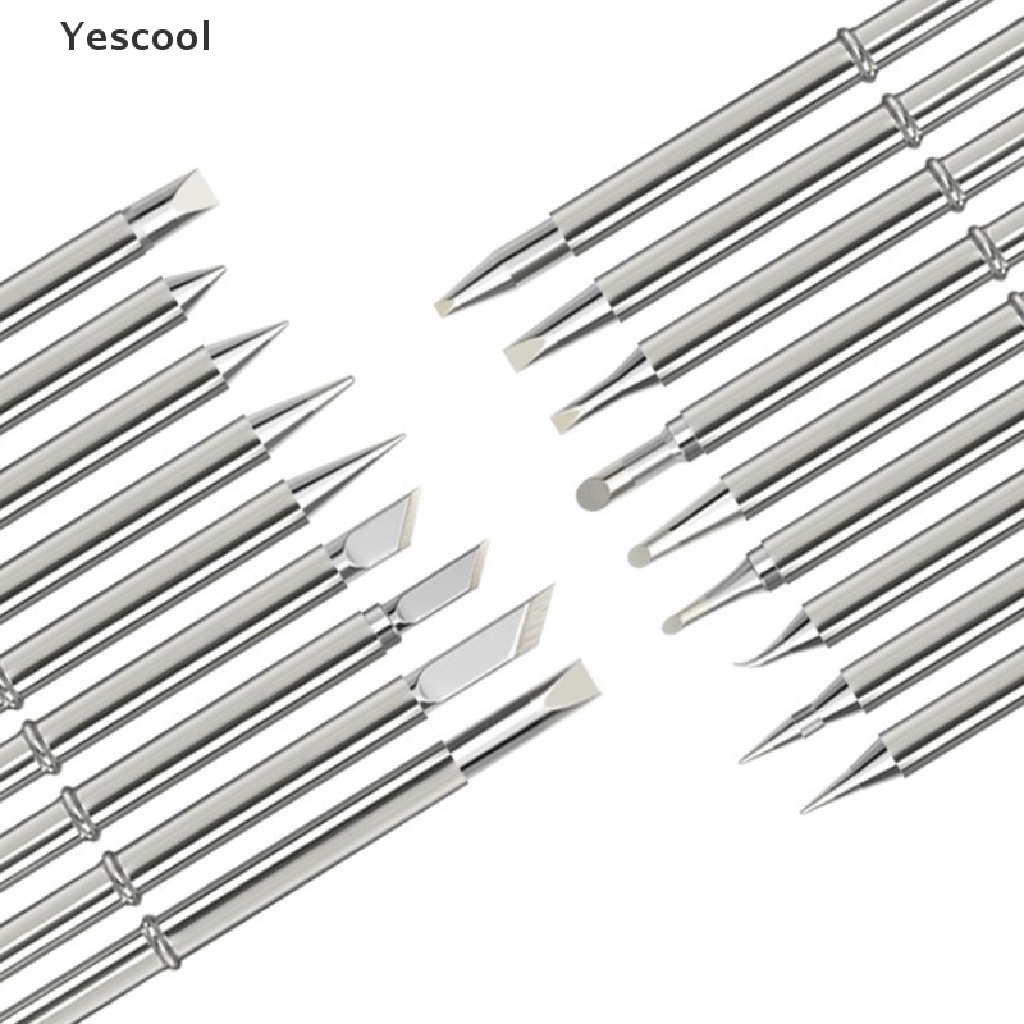 Yescool T12 Electric Soldering Iron Tips For Hakko fx951 DIY Soldering Station Kits .