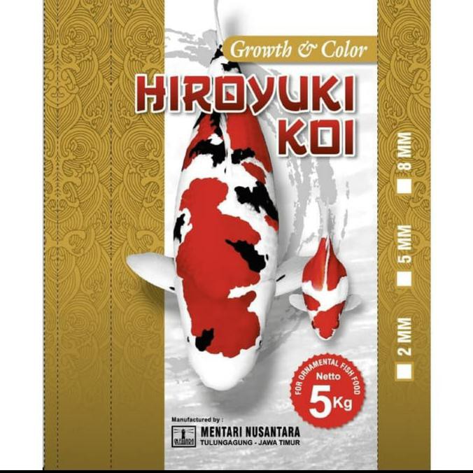 

Bantin Harga Pakan Ikan Koi Hiroyuki Koi Growth And Colour - S 2Mm
